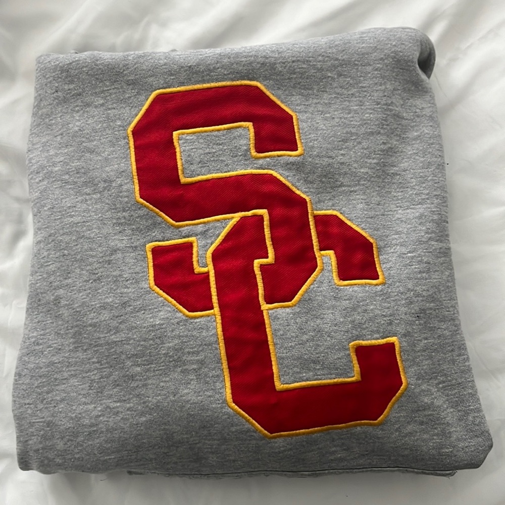 Southern California gray hoodie
